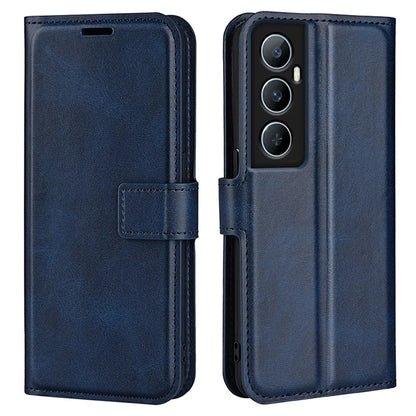 For Realme C65 4G Wallet Case Square Magnetic Clasp Leather Phone Cover