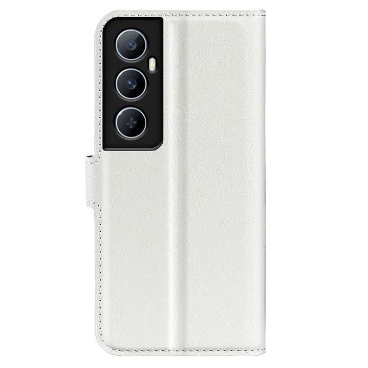 For Realme C65 4G Wallet Phone Case Litchi Texture Leather Flip Cover