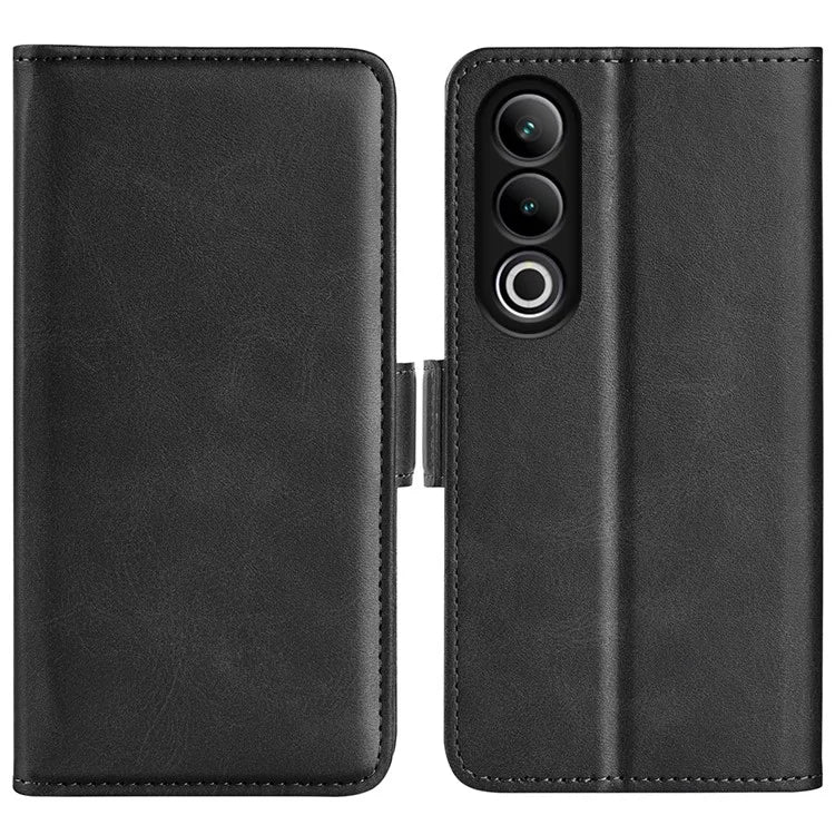 For OnePlus Ace 3V 5G Case Classic Calf Texture Flip Dual Magnetic Clasp Leather Phone Cover