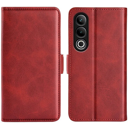 For OnePlus Ace 3V 5G Case Classic Calf Texture Flip Dual Magnetic Clasp Leather Phone Cover