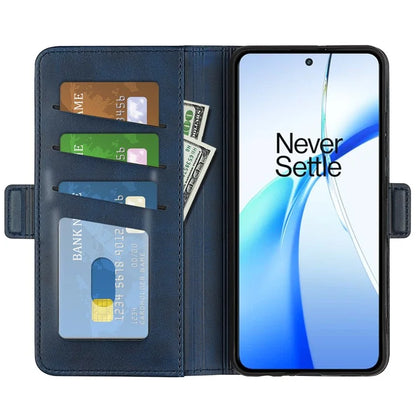For OnePlus Ace 3V 5G Case Classic Calf Texture Flip Dual Magnetic Clasp Leather Phone Cover