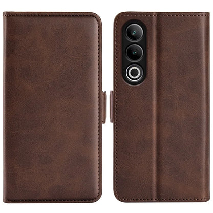 For OnePlus Ace 3V 5G Case Classic Calf Texture Flip Dual Magnetic Clasp Leather Phone Cover