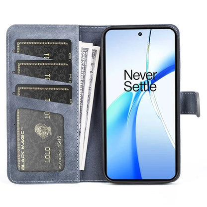 For OnePlus Ace 3V 5G Wallet Case Color Splicing Leather Stand Phone Cover