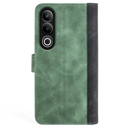 For OnePlus Ace 3V 5G Wallet Case Color Splicing Leather Stand Phone Cover