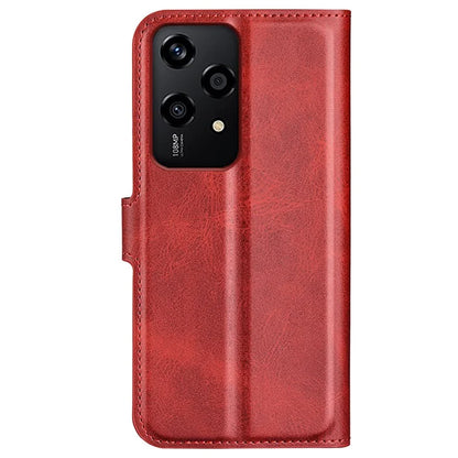 For Honor 200 Lite Case Wallet Card Slots Calf Texture Leather Phone Cover