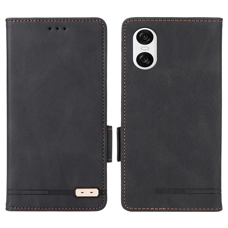 For Sony Xperia 10 VI Case Wallet Folding Stand PU Leather Folio Flip Phone Cover