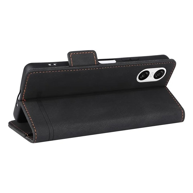 For Sony Xperia 10 VI Case Wallet Folding Stand PU Leather Folio Flip Phone Cover