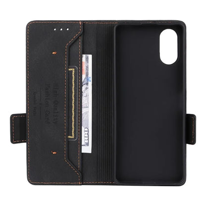 For Sony Xperia 10 VI Case Wallet Folding Stand PU Leather Folio Flip Phone Cover