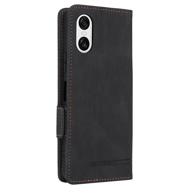 For Sony Xperia 10 VI Case Wallet Folding Stand PU Leather Folio Flip Phone Cover