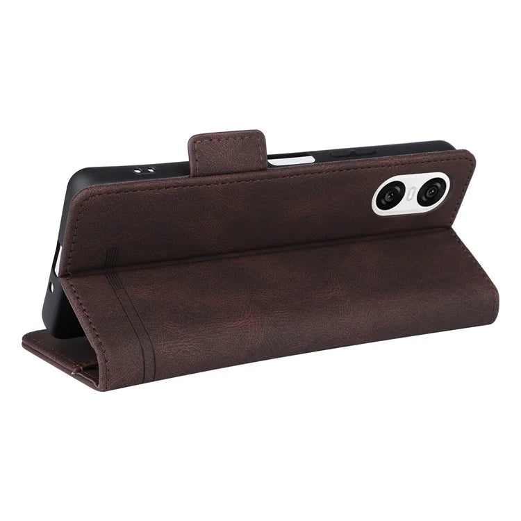 For Sony Xperia 10 VI Case Wallet Folding Stand PU Leather Folio Flip Phone Cover