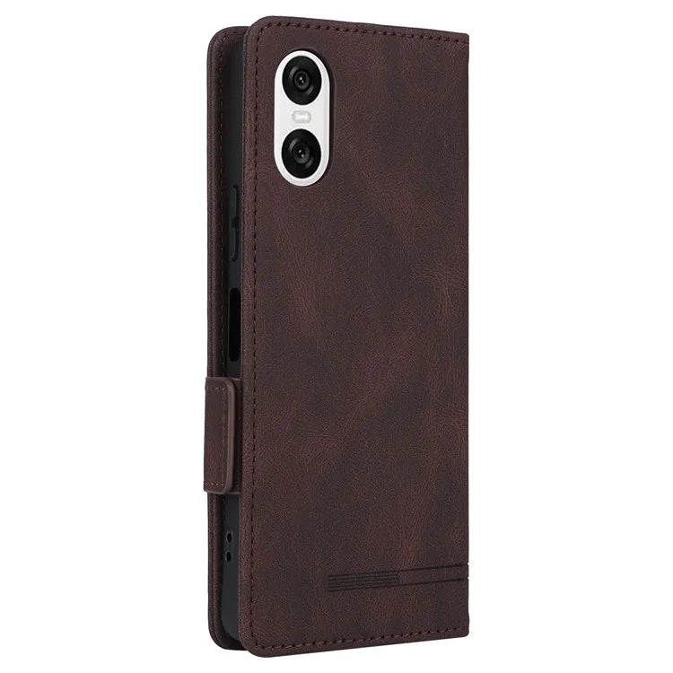 For Sony Xperia 10 VI Case Wallet Folding Stand PU Leather Folio Flip Phone Cover