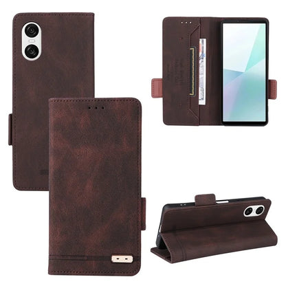 For Sony Xperia 10 VI Case Wallet Folding Stand PU Leather Folio Flip Phone Cover