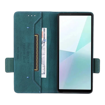 For Sony Xperia 10 VI Case Wallet Folding Stand PU Leather Folio Flip Phone Cover