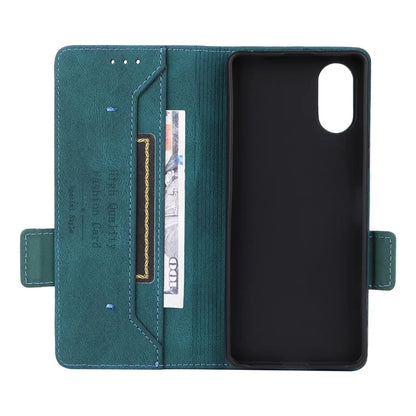 For Sony Xperia 10 VI Case Wallet Folding Stand PU Leather Folio Flip Phone Cover
