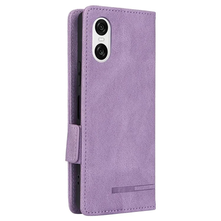 For Sony Xperia 10 VI Case Wallet Folding Stand PU Leather Folio Flip Phone Cover