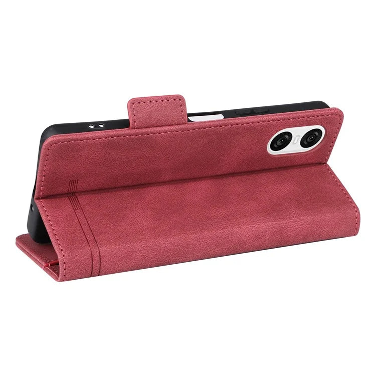 For Sony Xperia 10 VI Case Wallet Folding Stand PU Leather Folio Flip Phone Cover