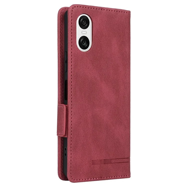 For Sony Xperia 10 VI Case Wallet Folding Stand PU Leather Folio Flip Phone Cover