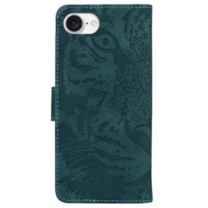 For iPhone SE (2024) Case Wallet Style Tiger Pattern PU Leather Phone Cover