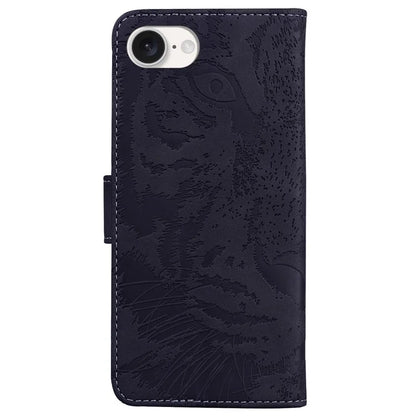 For iPhone SE (2024) Case Wallet Style Tiger Pattern PU Leather Phone Cover