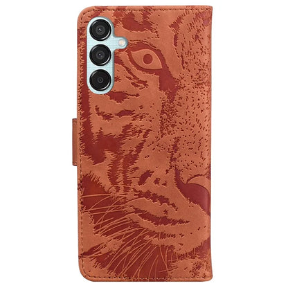 For Samsung Galaxy M15 5G / F15 5G Wallet Case Tiger Pattern Leather Phone Cover