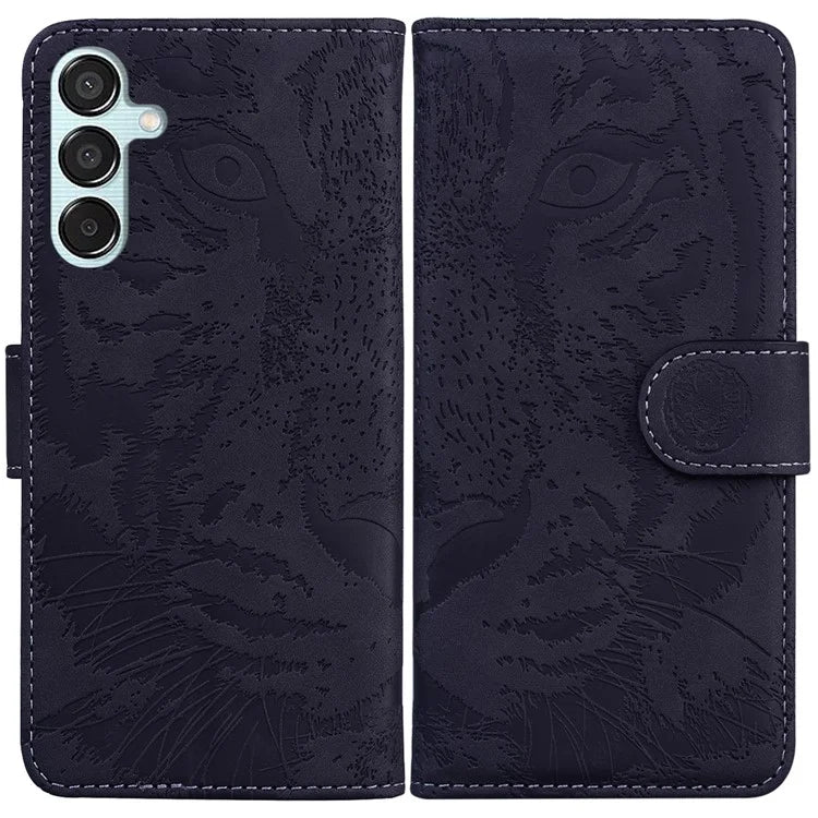 For Samsung Galaxy M15 5G / F15 5G Wallet Case Tiger Pattern Leather Phone Cover