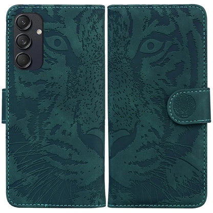 For Samsung Galaxy M55 5G / C55 5G / F55 5G Case Tiger Pattern PU Leather Shockproof Flip Phone Cover