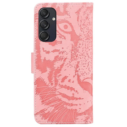 For Samsung Galaxy M55 5G / C55 5G / F55 5G Case Tiger Pattern PU Leather Shockproof Flip Phone Cover