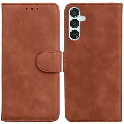 For Samsung Galaxy M15 5G / F15 5G Case Solid Color Leather Card Holder Stand Phone Cover