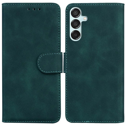 For Samsung Galaxy M15 5G / F15 5G Case Solid Color Leather Card Holder Stand Phone Cover