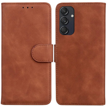 For Samsung Galaxy M55 5G / C55 5G / F55 5G Wallet Case Solid Color PU Leather Folio Flip Phone Cover