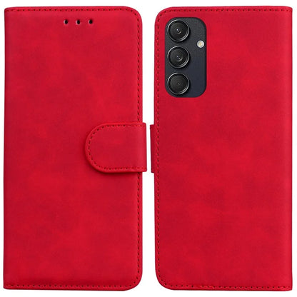 For Samsung Galaxy M55 5G / C55 5G / F55 5G Wallet Case Solid Color PU Leather Folio Flip Phone Cover