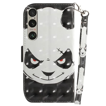 For Sony Xperia 1 VI Case Pattern Printing Wallet Stand Leather Phone Cover