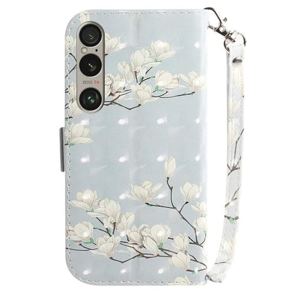For Sony Xperia 1 VI Case Pattern Printing Wallet Stand Leather Phone Cover