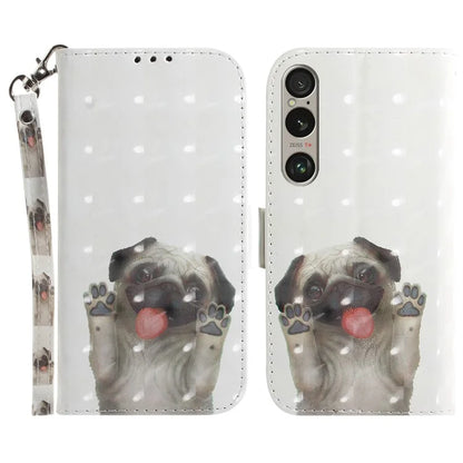 For Sony Xperia 1 VI Case Pattern Printing Wallet Stand Leather Phone Cover