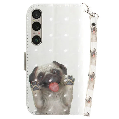For Sony Xperia 1 VI Case Pattern Printing Wallet Stand Leather Phone Cover