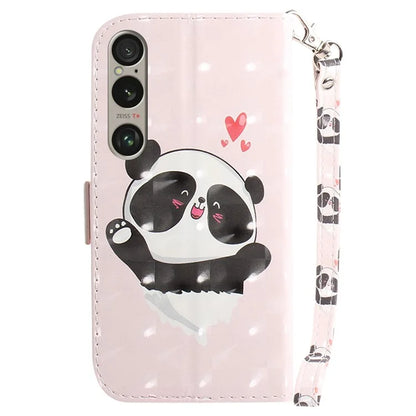 For Sony Xperia 1 VI Case Pattern Printing Wallet Stand Leather Phone Cover