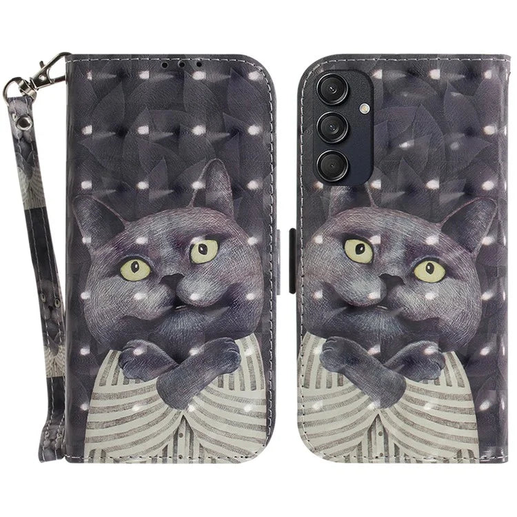 For Samsung Galaxy M55 5G / C55 5G / F55 5G Case Pattern Printing Wallet Leather Phone Cover