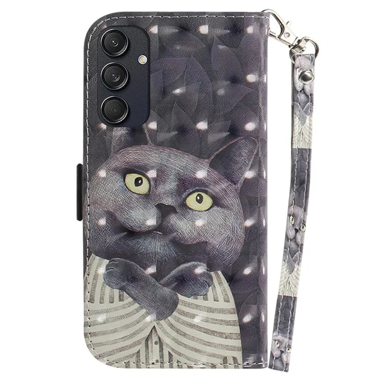 For Samsung Galaxy M55 5G / C55 5G / F55 5G Case Pattern Printing Wallet Leather Phone Cover