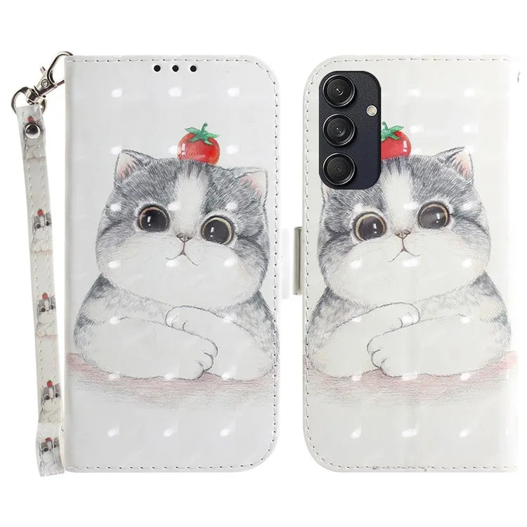 For Samsung Galaxy M55 5G / C55 5G / F55 5G Case Pattern Printing Wallet Leather Phone Cover