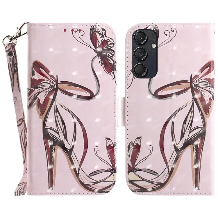 For Samsung Galaxy M55 5G / C55 5G / F55 5G Case Pattern Printing Wallet Leather Phone Cover