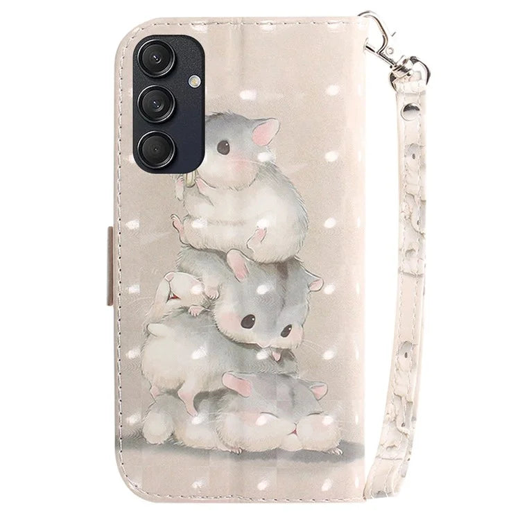 For Samsung Galaxy M55 5G / C55 5G / F55 5G Case Pattern Printing Wallet Leather Phone Cover
