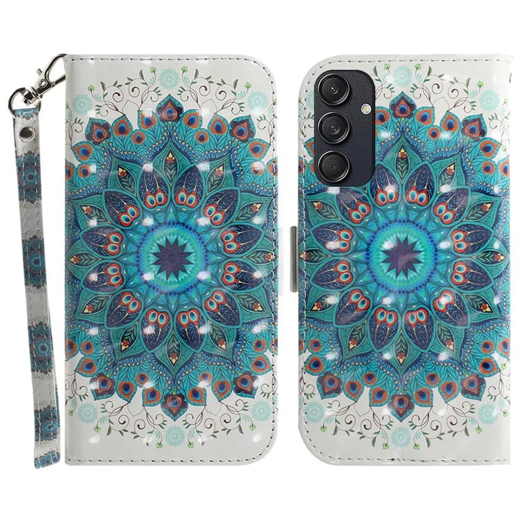 For Samsung Galaxy M55 5G / C55 5G / F55 5G Case Pattern Printing Wallet Leather Phone Cover