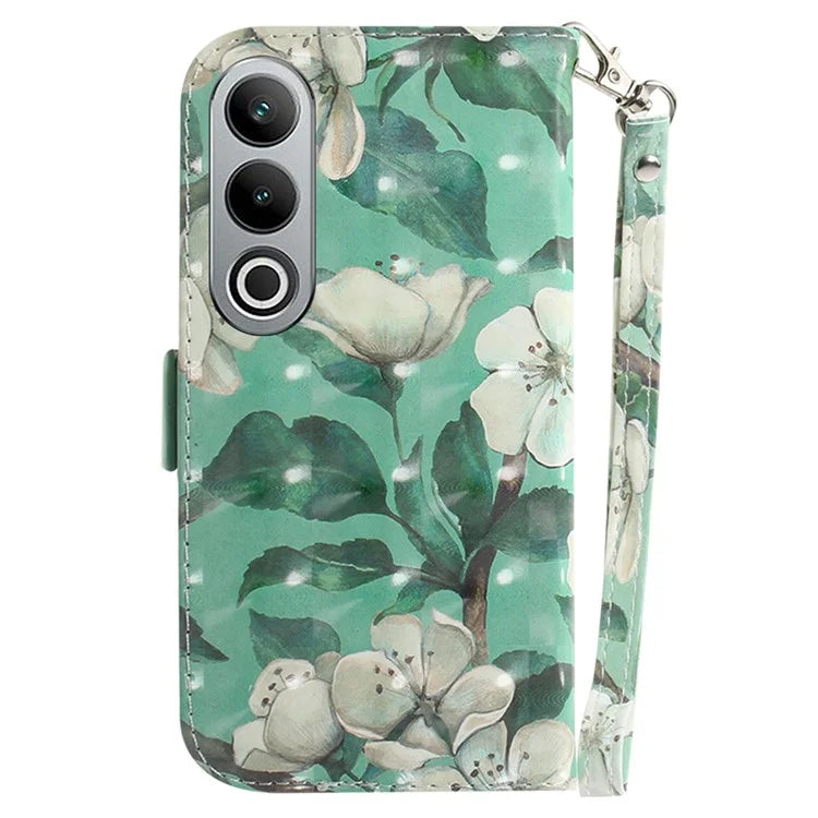 For OnePlus Nord CE4 5G Case 3D Pattern PU Leather Flip Phone Cover
