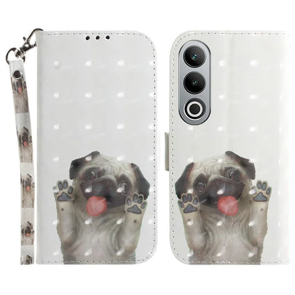 For OnePlus Nord CE4 5G Case 3D Pattern PU Leather Flip Phone Cover