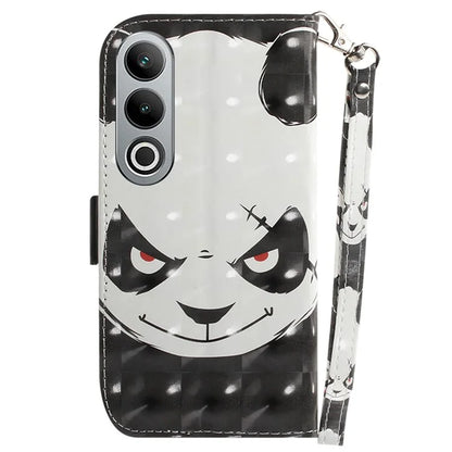 For OnePlus Nord CE4 5G Case 3D Pattern PU Leather Flip Phone Cover