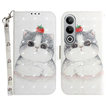 For OnePlus Nord CE4 5G Case 3D Pattern PU Leather Flip Phone Cover