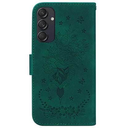 For Samsung Galaxy M55 5G / C55 5G / F55 5G Phone Case Flower Imprint PU Leather Flip Wallet Cover