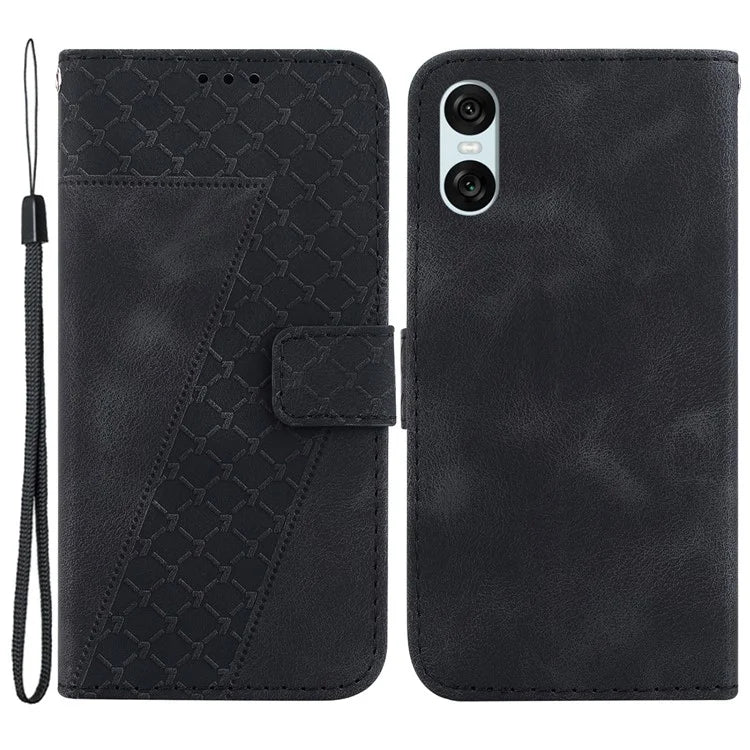 For Sony Xperia 5 VI Wallet Case 7-Shape PU Leather Protective Phone Cover