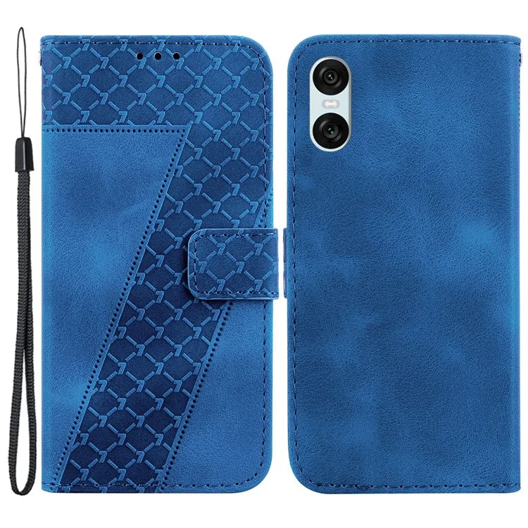 For Sony Xperia 5 VI Wallet Case 7-Shape PU Leather Protective Phone Cover