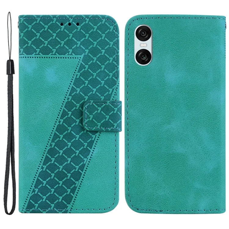 For Sony Xperia 5 VI Wallet Case 7-Shape PU Leather Protective Phone Cover